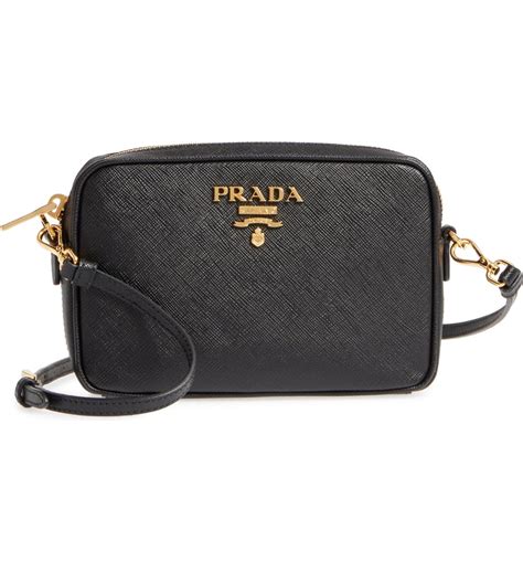 prada small saffiano camera bag|prada saffiano leather mini pouch.